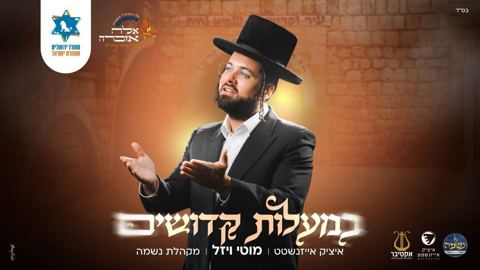 עטיפת האלבום של מוטי ויזל - במעלות קדושים
