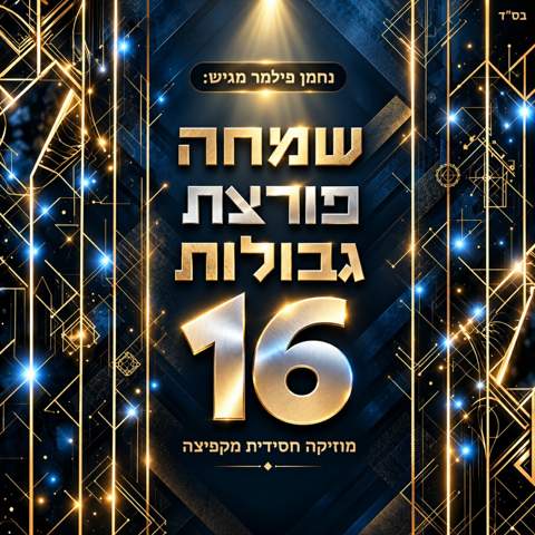 עטיפת האלבום של נחמן פילמר - שמחה פורצת גבולות 16