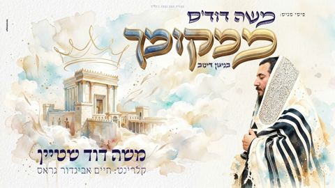 עטיפת האלבום של משה דוד שטיין - משה דוד'ס ממקומך