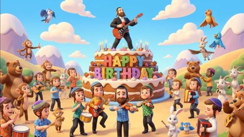עטיפת האלבום של ג'ואי ניוקם - Happy Birthday