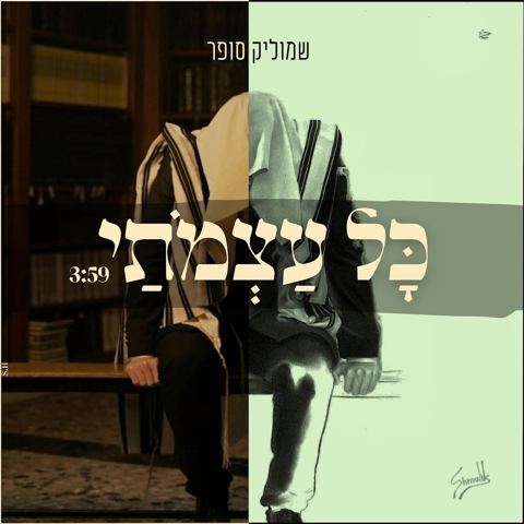 עטיפת האלבום של שמוליק סופר - כל עצמותי