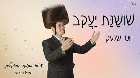 עטיפת האלבום של יוסי שנעק - שושנת יעקב