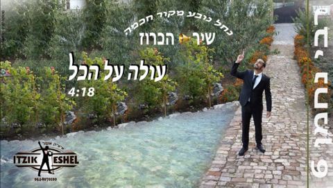 עטיפת האלבום של עולה על הכל-ר' נחמן