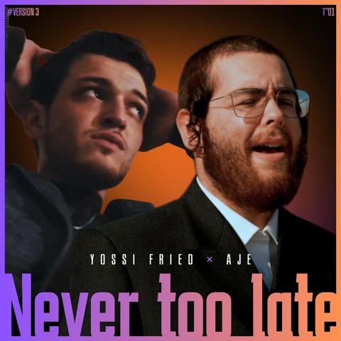 עטיפת האלבום של יוסי פריד & AJE - Never Too Late