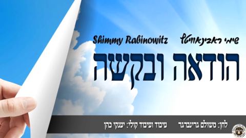 עטיפת האלבום של הודאה ובקשה