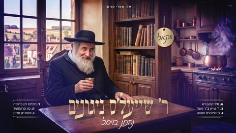 עטיפת האלבום של נחמן בוימל - ר' שייעל'ס ניגונים - ווקאלי