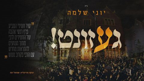 עטיפת האלבום של יוני שלמה - געזונט