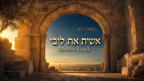 עטיפת האלבום של משה לוק - אשית את ליבי