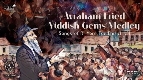 עטיפת האלבום של - מחרוזת שירי ר' יום טוב הערליך (לייב)