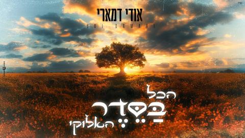עטיפת האלבום של אודי דמארי - הכל בסדר האלוקי