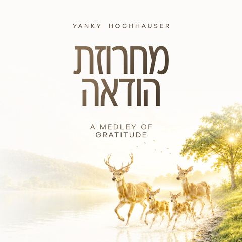 עטיפת האלבום של יענקי הוכהייזר - מחרוזת הודאה