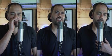 עטיפת האלבום של מתי שריקי - אתה כאן (ווקאלי)