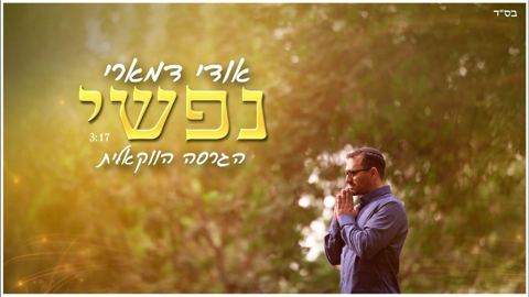 עטיפת האלבום של אודי דמארי - נפשי - ווקאלי
