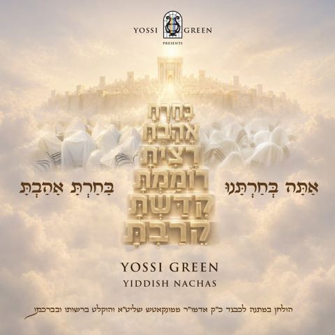 עטיפת האלבום של יוסי גרין & אידיש נחת - אתה בחרתנו