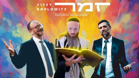 עטיפת האלבום של איצי קפלוביץ' & ארי גולדוואג - זמר