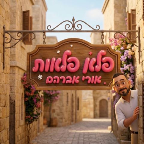 עטיפת האלבום של אורי אברהם - פלא פלאות