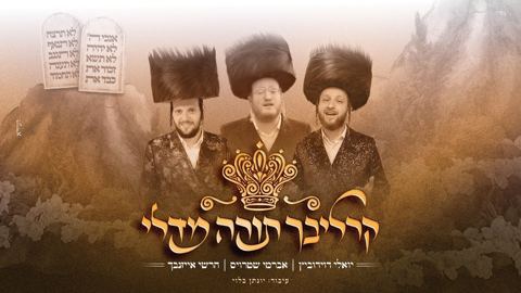 עטיפת האלבום של אברמי שטרויס, הרשי אייזנבך, יואלי דוידוביץ - קרליבך תורה מדלי