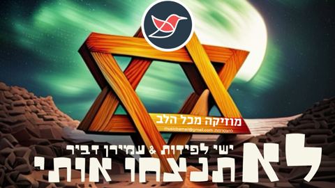 עטיפת האלבום של ישי לפידות ועמירן דביר בביצוע מחודש ''לא תנצחו אותי''