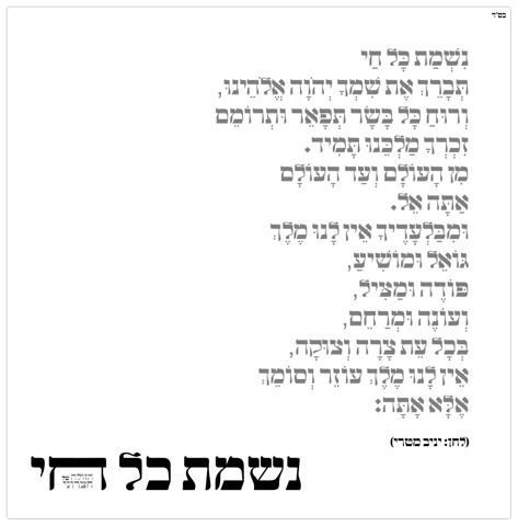 עטיפת האלבום של נשמת כל חי