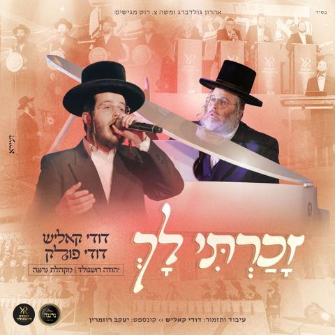 עטיפת האלבום של דודי קאליש & דודי פולק - זכרתי לך