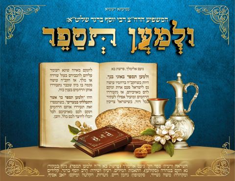 עטיפת האלבום של הרב יוסף ברגר - ולמען תספר