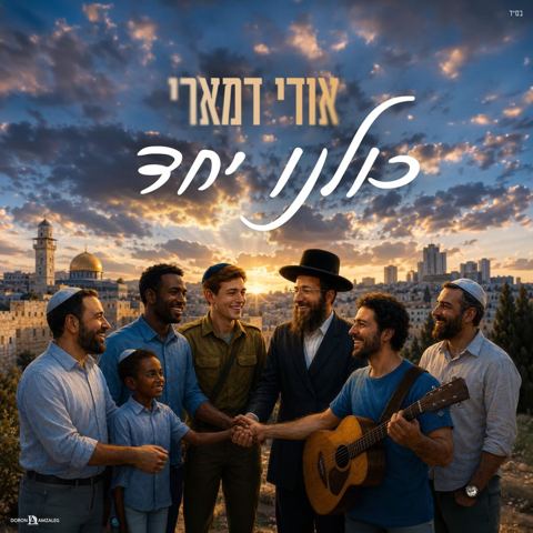 עטיפת האלבום של אודי דמארי - כולנו יחד