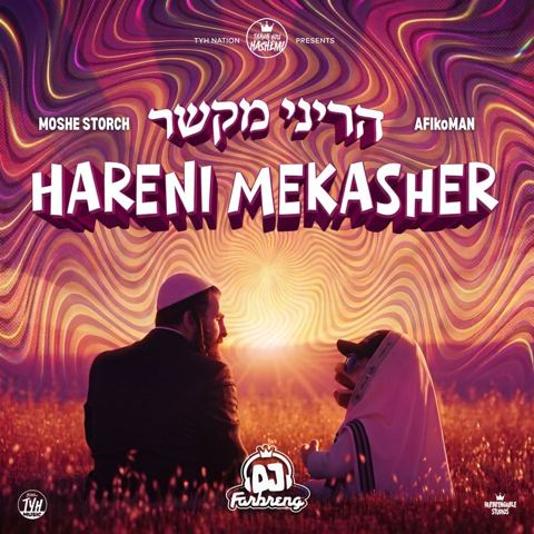עטיפת האלבום של משה סטרוך & אפיקו.מן - הריני מקשר