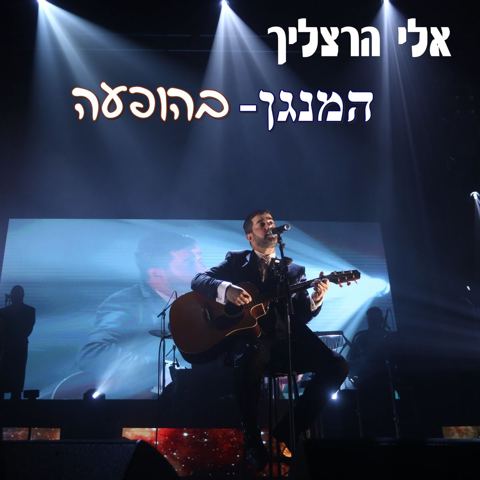 עטיפת האלבום של אלי הרצליך - המנגן (Live)