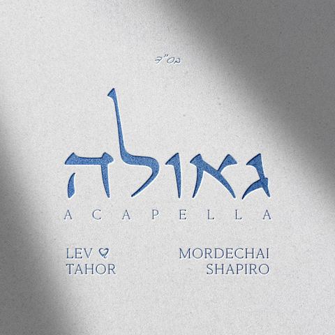 עטיפת האלבום של לב טהור & מרדכי שפירא - גאולה - ווקאלי
