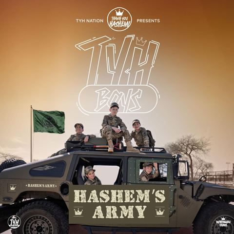 עטיפת האלבום של TYH Boys - Hashem's Army