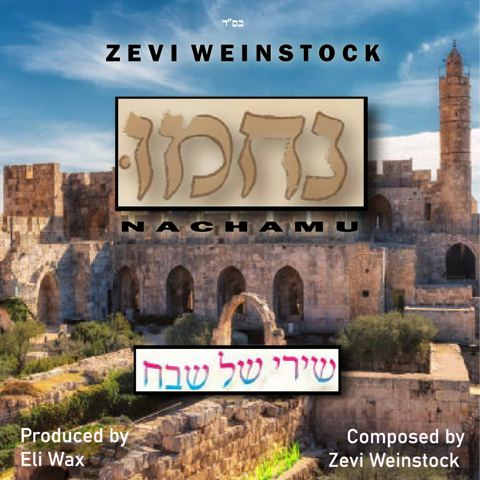 עטיפת האלבום של זאבי ויינשטוק - נחמו