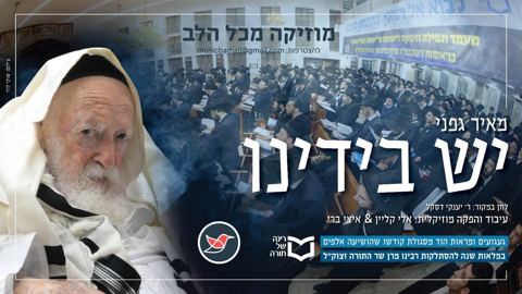 עטיפת האלבום של מאיר גפני בשיר געגועים מרטיט ''יש בידינו''