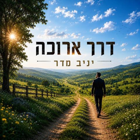 עטיפת האלבום של יניב מדר - דרך ארוכה