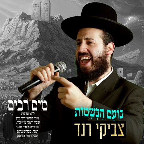 עטיפת האלבום של צביקי רנד - מים רבים