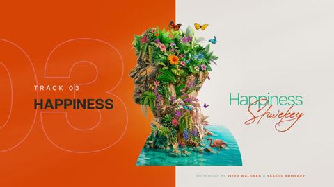 עטיפת האלבום של יעקב שוואקי - Happiness