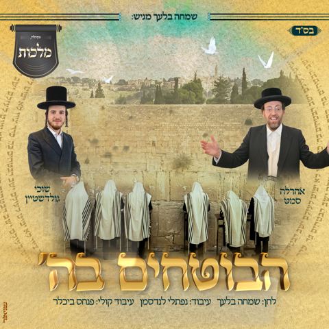 עטיפת האלבום של אהר'לע סאמעט & שוכי גולדשטיין – הבוטחים בהשם