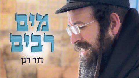 עטיפת האלבום של דוד דגן - מים רבים