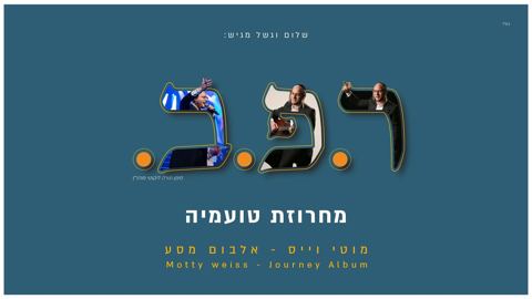 עטיפת האלבום של מוטי וייס - מחרוזת טועמיה