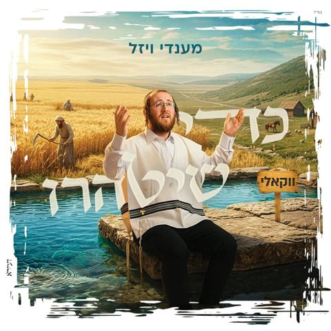 עטיפת האלבום של מענדי ויזל - כדי שיטהרו - ווקאלי
