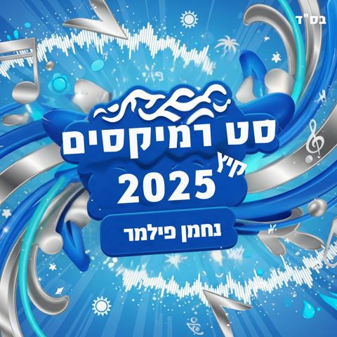 עטיפת האלבום של נחמן פילמר - סט רמיקסים קיץ 2025