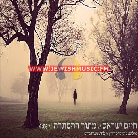 עטיפת האלבום של חיים ישראל - מתוך ההסתרה