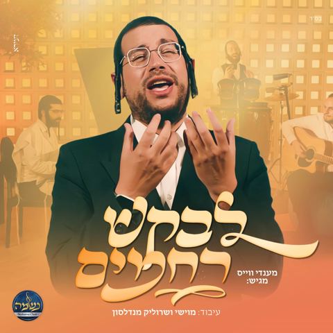 עטיפת האלבום של מנדי וויס - לבקש רחמים (מחרוזת ימים נוראים)