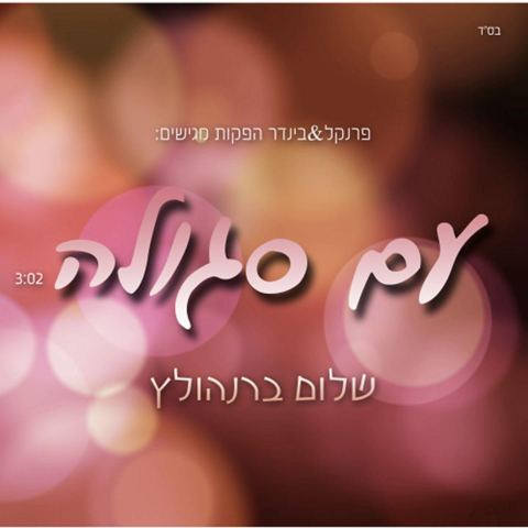 עטיפת האלבום של - שלום ברנהולץ - עם סגולה - מקורי