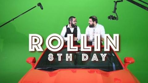 עטיפת האלבום של - יום השמיני - Rollin - אנגלית