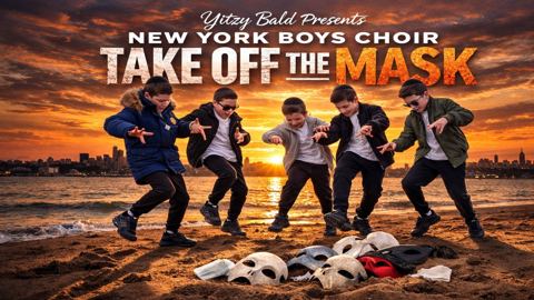 עטיפת האלבום של פרחי ניו יורק - Take Off The Mask