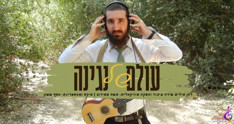 עטיפת האלבום של עולם של נגינה - משה פפירוב