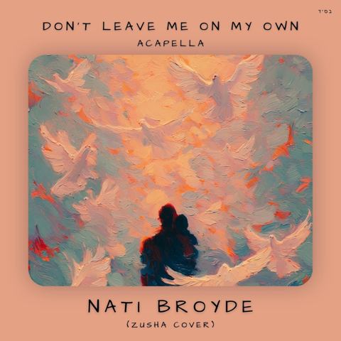 עטיפת האלבום של נתי ברוידא - Don't Leave Me On My Own - ווקאלי