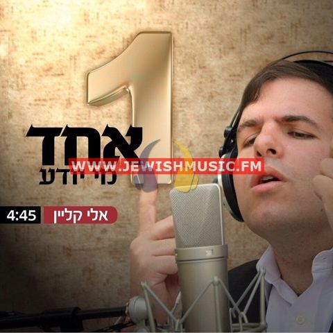 עטיפת האלבום של אלי קליין - אחד מי יודע