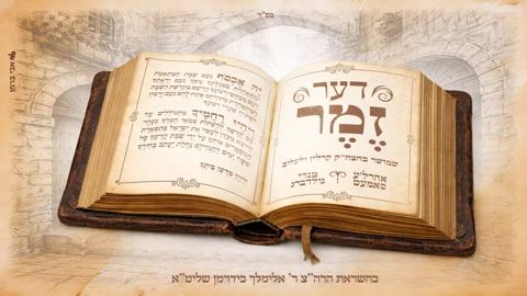 עטיפת האלבום של אהר'לע סאמעט & מנדי גולדברג - דער זמר