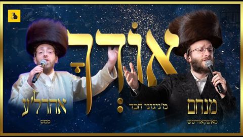עטיפת האלבום של - אהרלה סמט ומנחם מאשקאוויטש - אודך - חסידי